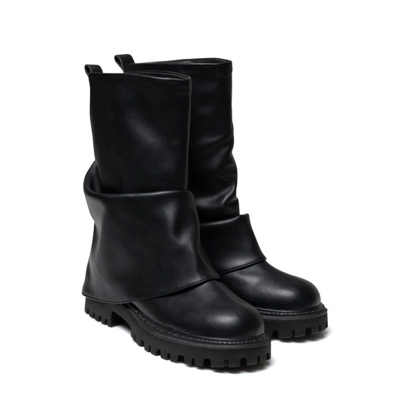 셔링 워커 Shirring Half Boots 키높이 공구 이미지